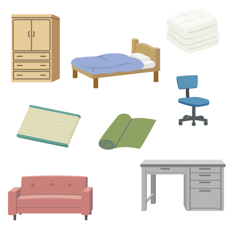 大きな荷物の配送