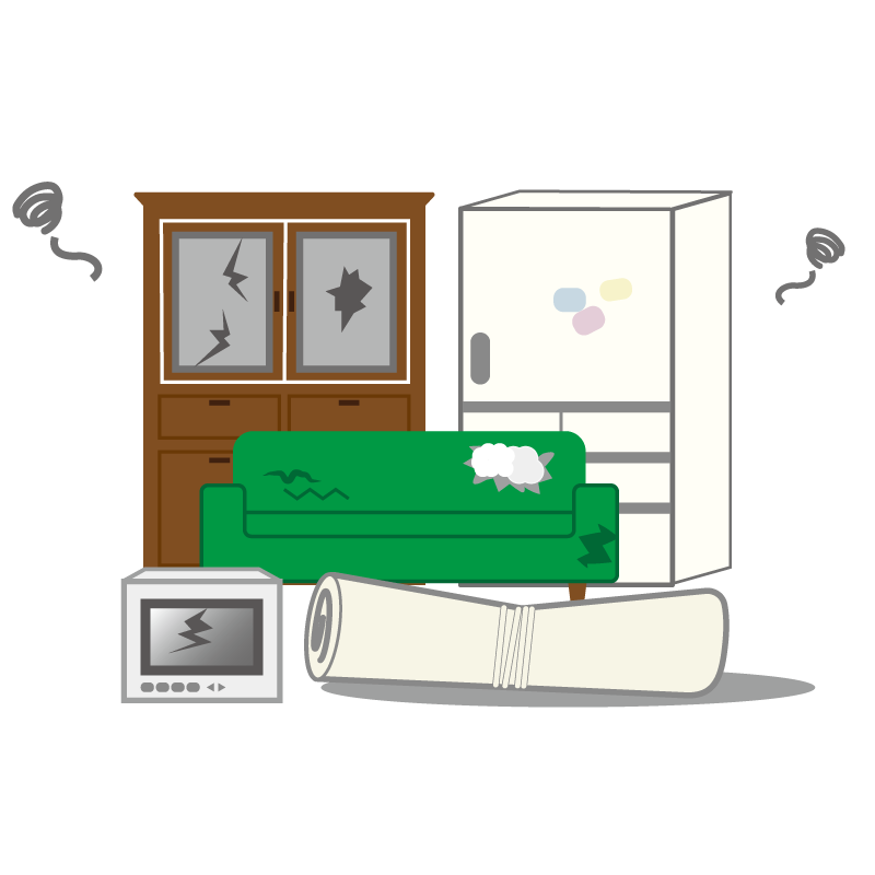 不用品、粗大ゴミ回収